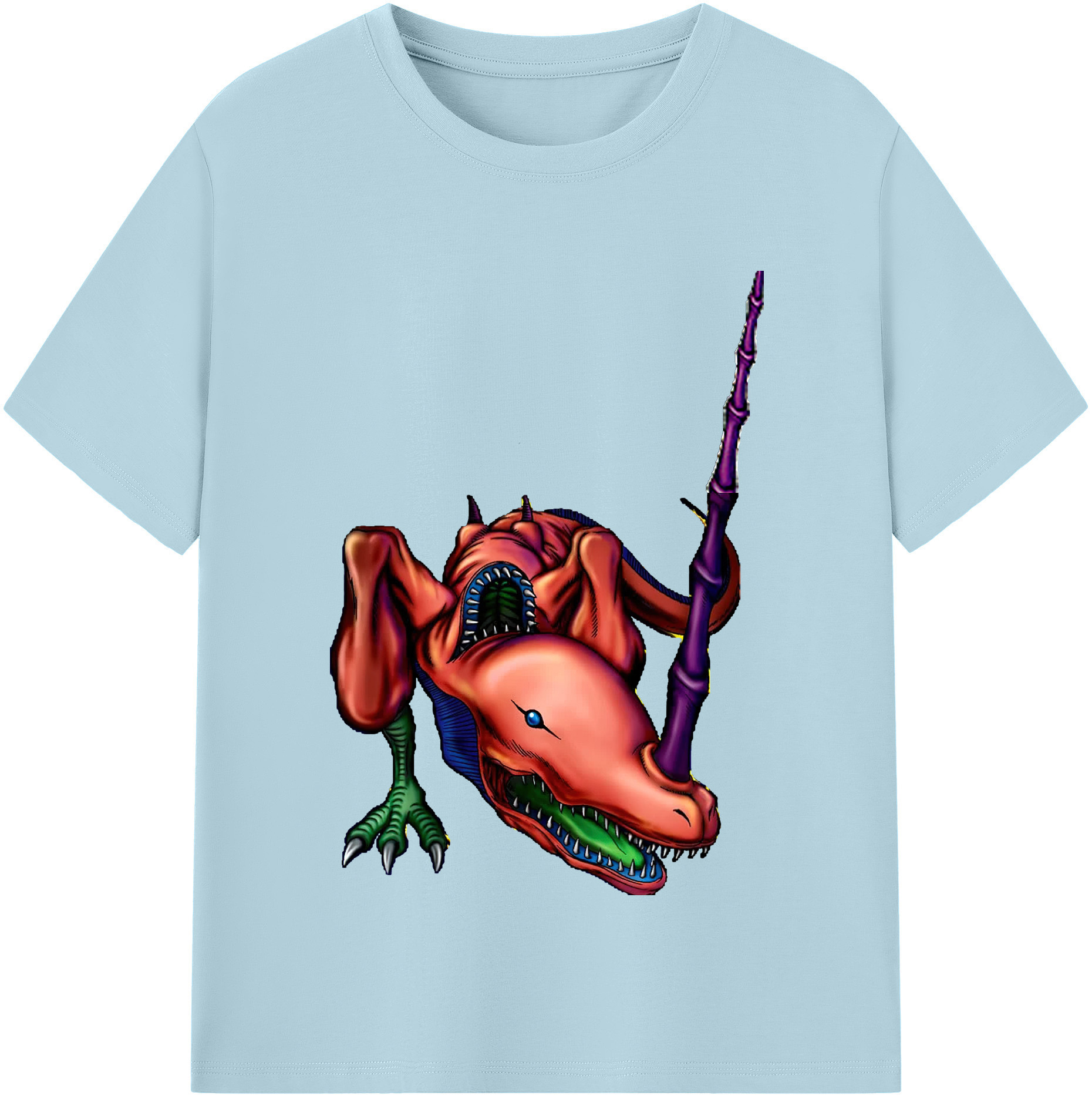 （画像用） 遊☆戯☆王 Yu-Gi-Oh! 綿100％半袖Tシャツ（フロントプリント）